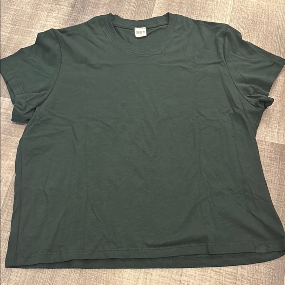 Women’s Set Active Green Tee